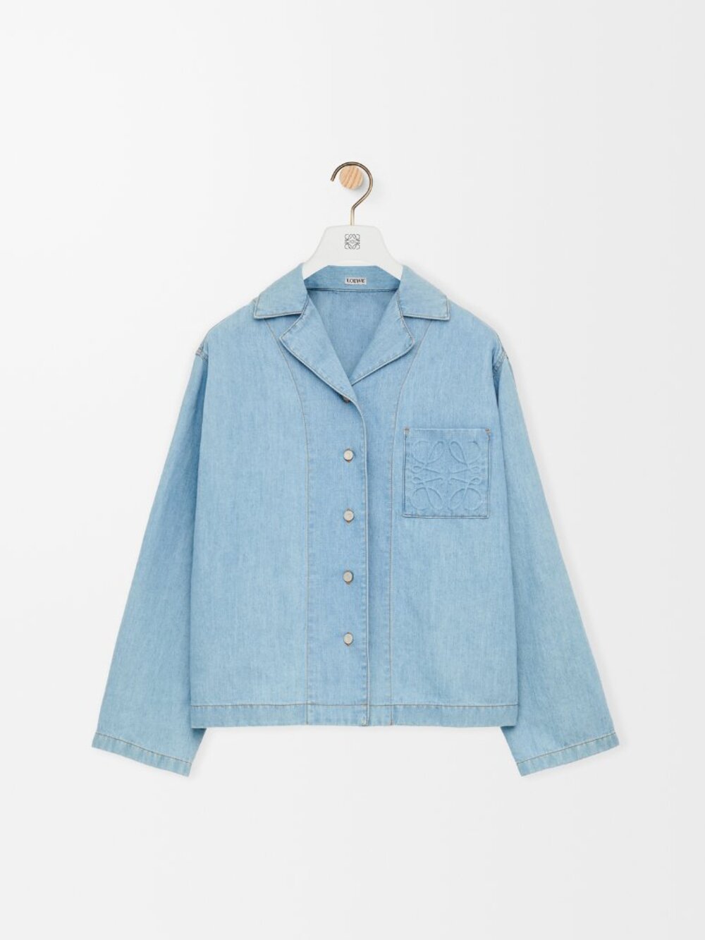 LOEWE Anagram Pajama Blouse